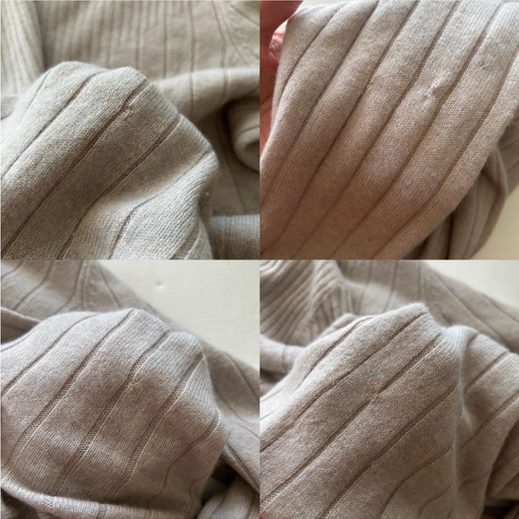 Nanette Lepore 100% 2-ply cashmere mock neck sweater Meduim. - Picture 7 of 8